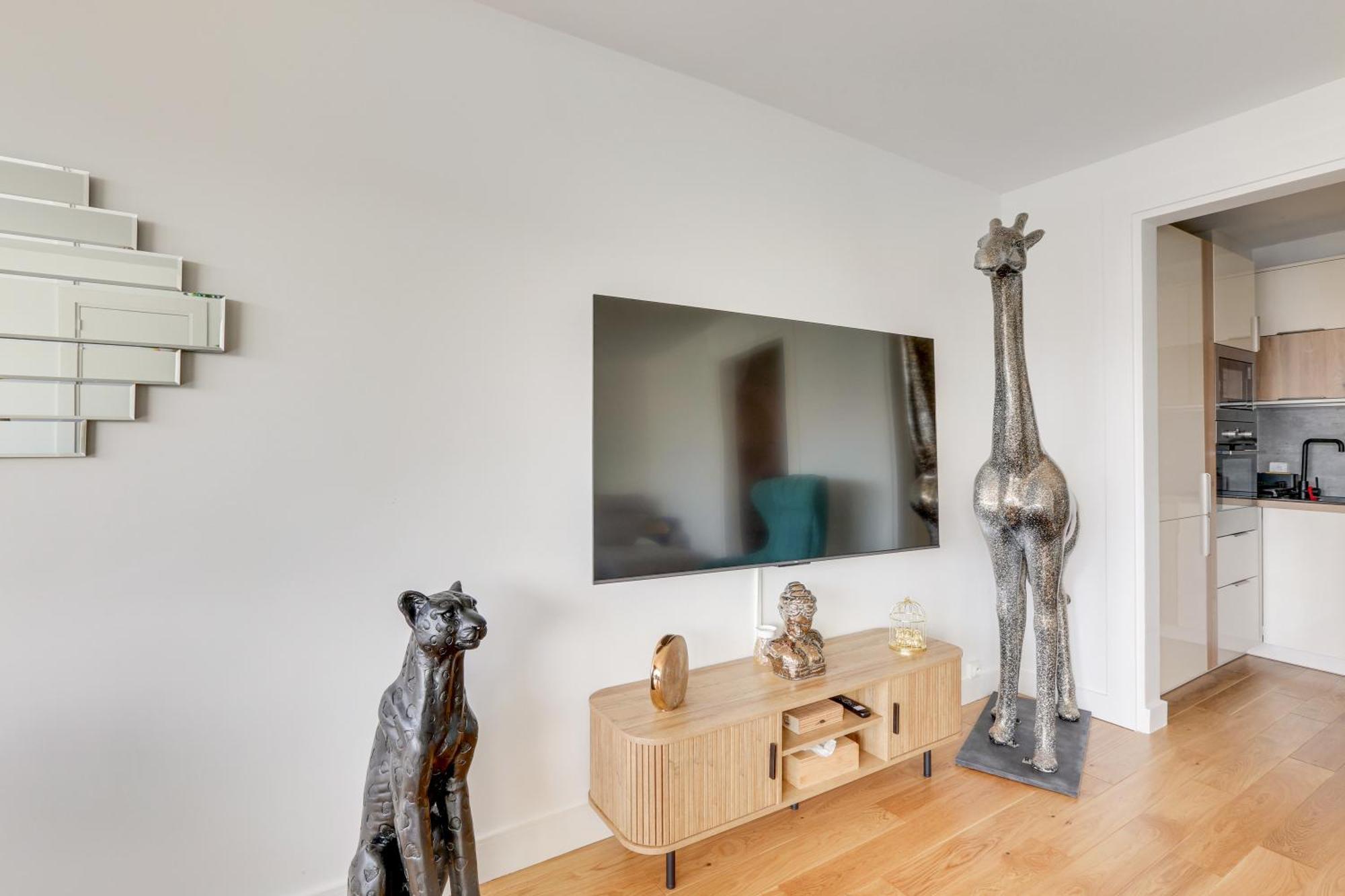 Paris Luxury Apartment 75M2 With Eiffel Tower View, 1 Min Metro, Parking 外观 照片