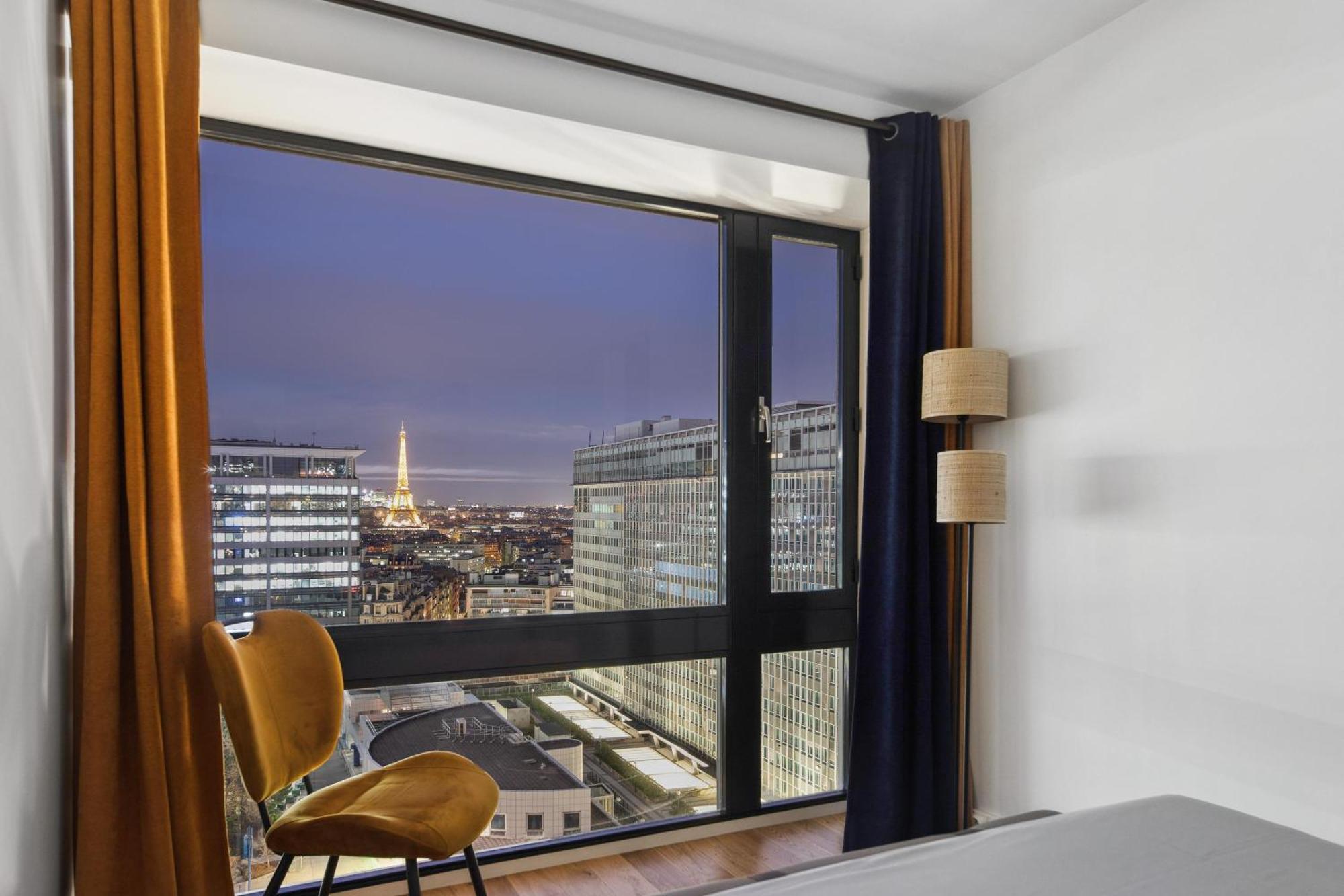 Paris Luxury Apartment 75M2 With Eiffel Tower View, 1 Min Metro, Parking 外观 照片